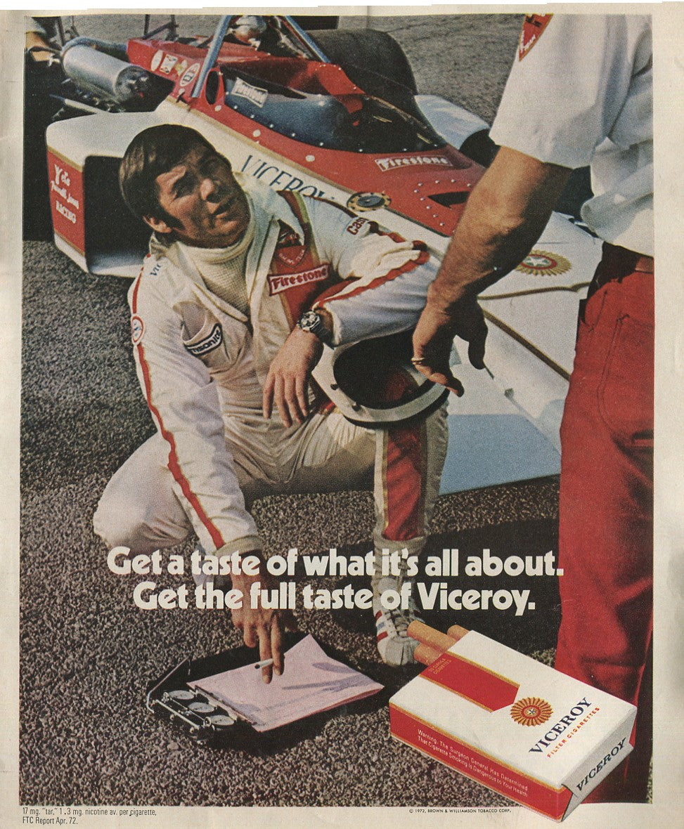 Viceroy Cigarette Vintage Ad Collection – 10 Original 1960s–1970s Prints – Lot #1