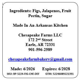 Fig Jalapeño Jam – Arkansas Grown, Artisanal