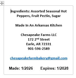 Arkansas Hot Pepper Jam – Small Batch, Sweet‑Heat Spread