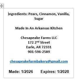 Organic Arkansas Pear Butter – Small‑Batch Spiced Spread
