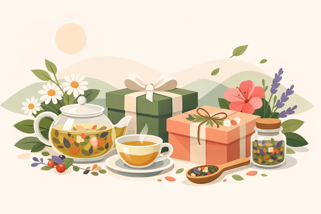 Herbal Floral Tea Blends for Thoughtful Gifting