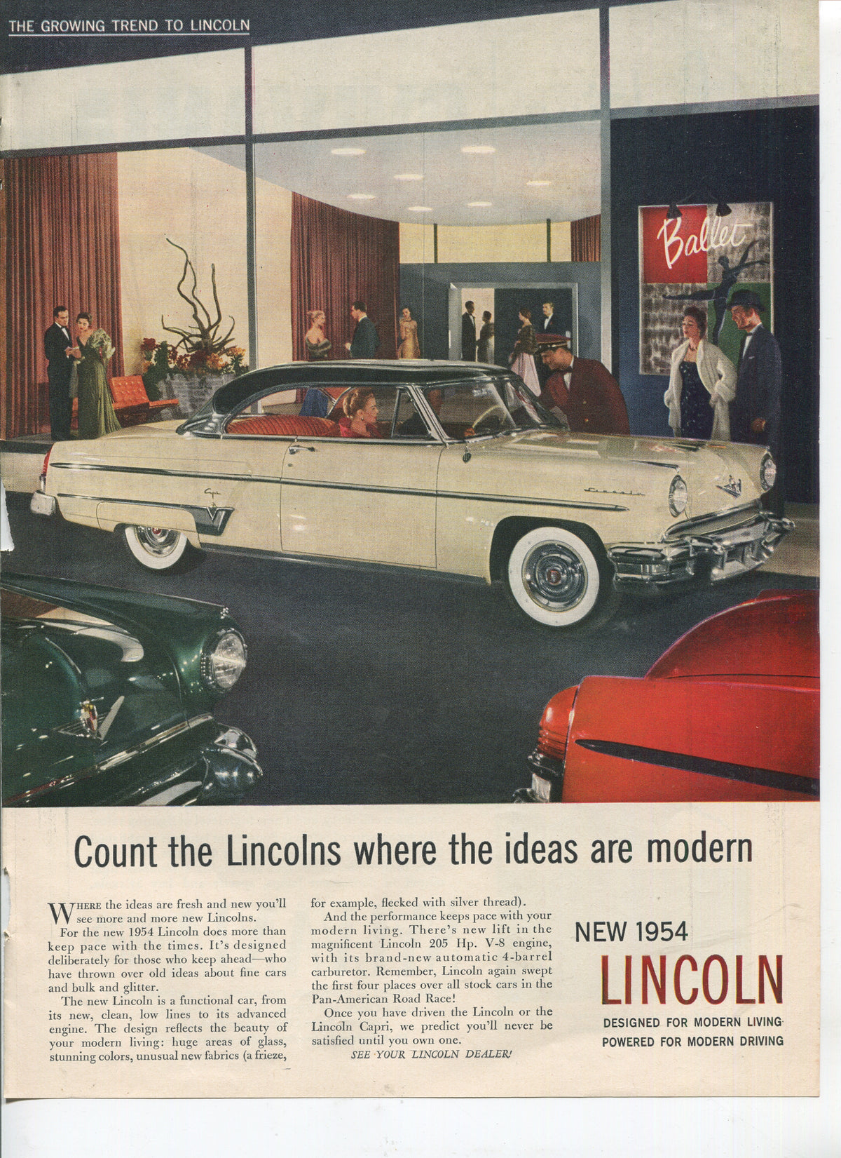Lincoln & Mercury Vintage Advertising Collection – 60 Original Magazine Ads (1930–1974) – Continental, Capri, Cougar, Montego, Comet & More - Lot #1
