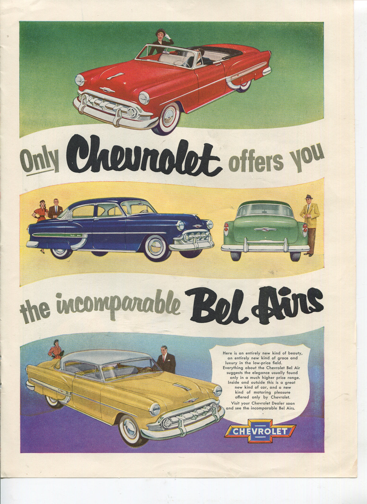 Antique Chevrolet Automobile Advertisements – 80 Original Print Ads, 1924–1992 – Cars, Trucks, WWII, Soap Box Derby & Classic Models