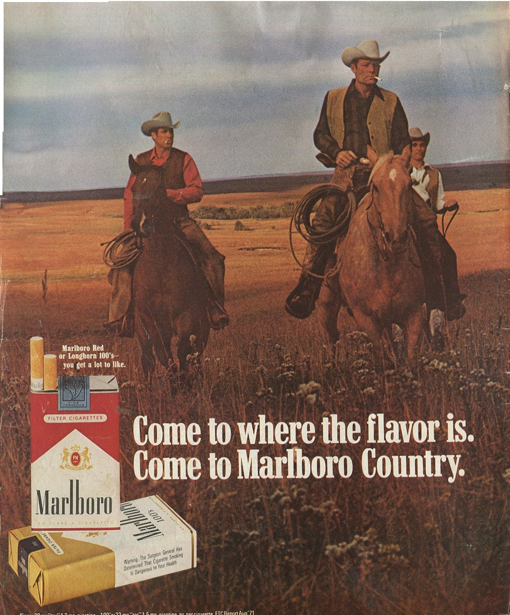 Antique Marlboro Cigarette Advertisements – Lot of 20 Original Ads (1958–1988) – Set #2