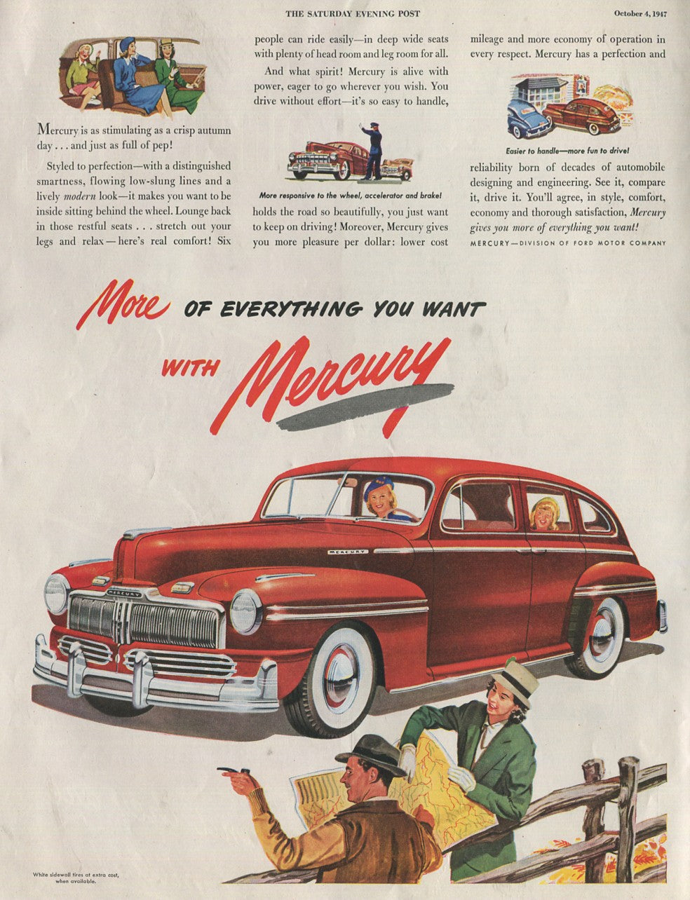 Antique Ford & Mercury Advertisements Collection – 1920s–1980s – 100 Original Vintage Automotive Ads - Lot #1