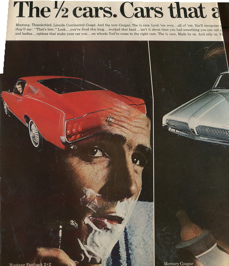 Antique Ford & Mercury Advertisements Collection – 1920s–1980s – 100 Original Vintage Automotive Ads - Lot #1