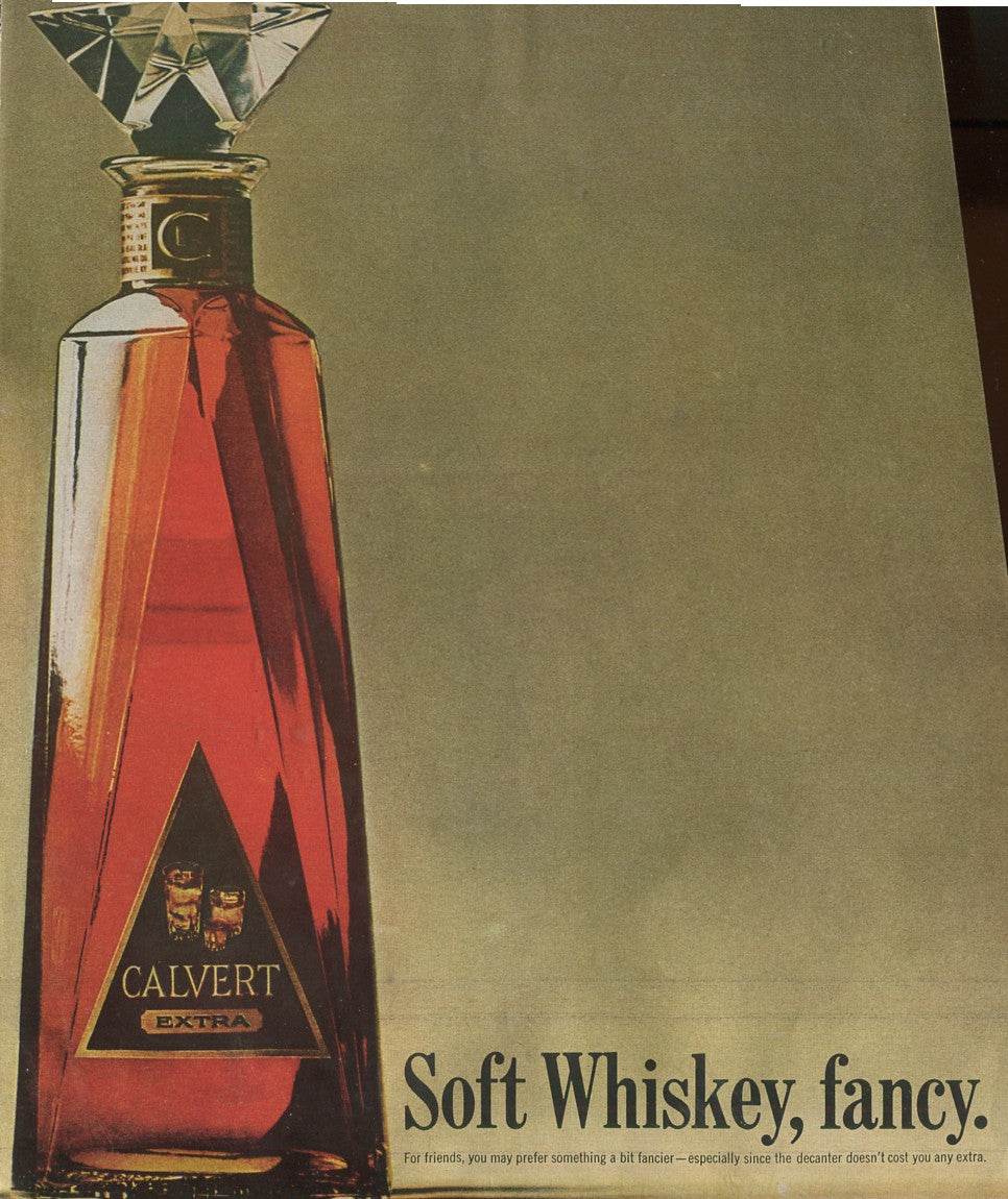 Antique Advertisements – Calvert Family of Ads (1941–1972) – Master Lot of 40 Ads - Lot #1