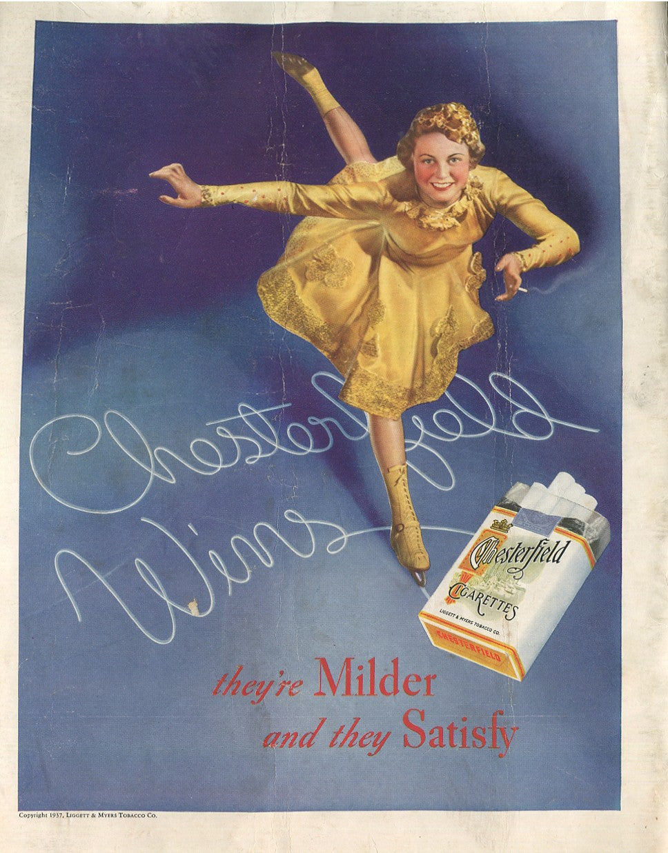 Antique Advertisements – Chesterfield Family of Ads – 20‑Piece Collector’s Set (1937–1965) – Lot #3