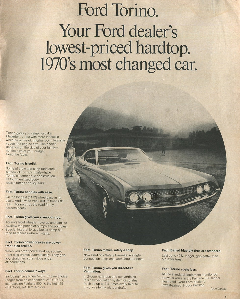 Antique Ford & Mercury Advertisements Collection – 1920s–1980s – 100 Original Vintage Automotive Ads - Lot #1