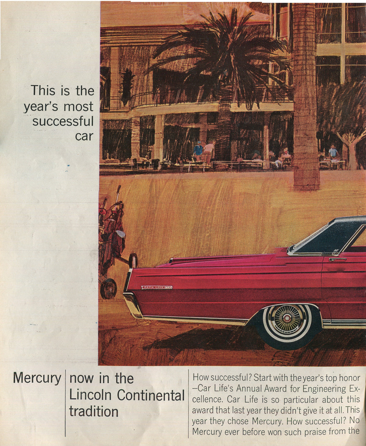 Lincoln & Mercury Vintage Advertising Collection – 60 Original Magazine Ads (1930–1974) – Continental, Capri, Cougar, Montego, Comet & More - Lot #1