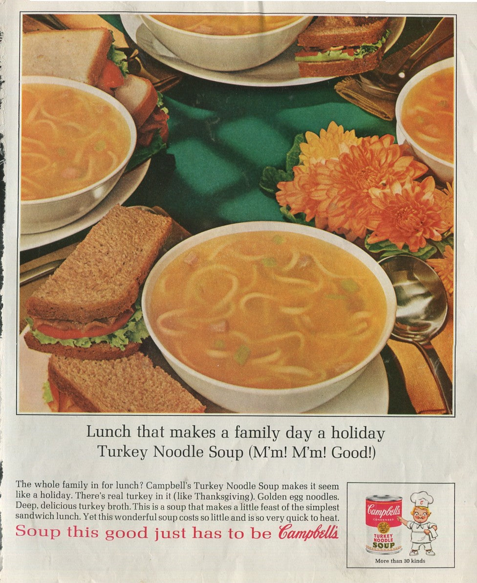 Antique Campbell’s Soup Advertisements – Complete Historical Collection (1927–1971) – 50 Original Vintage Ads - #1
