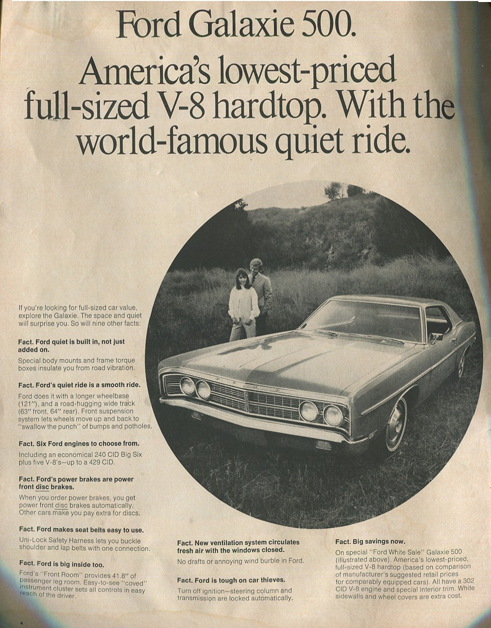 Antique Ford & Mercury Advertisements Collection – 1920s–1980s – 100 Original Vintage Automotive Ads - Lot #1