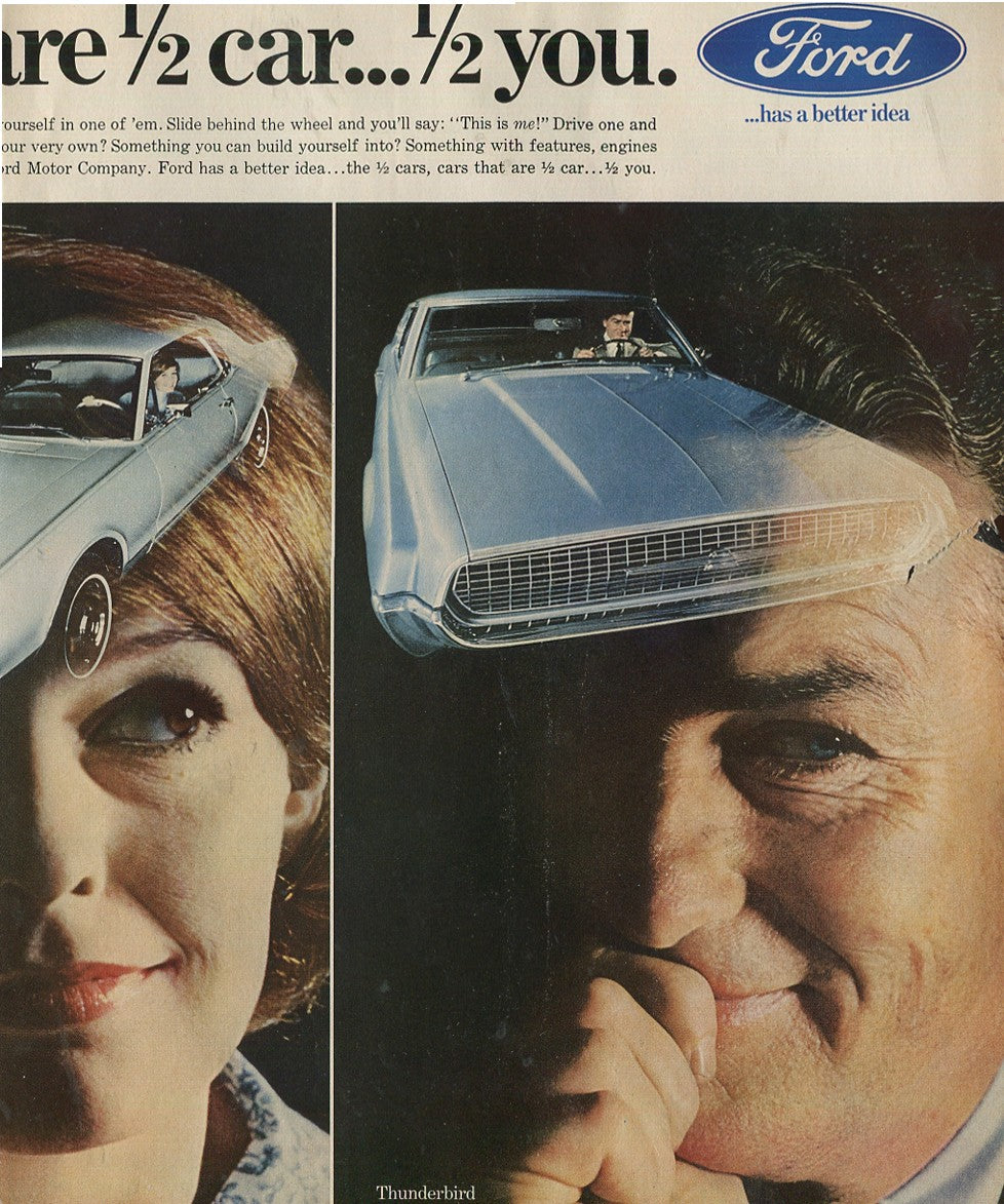 Antique Ford & Mercury Advertisements Collection – 1920s–1980s – 100 Original Vintage Automotive Ads - Lot #1