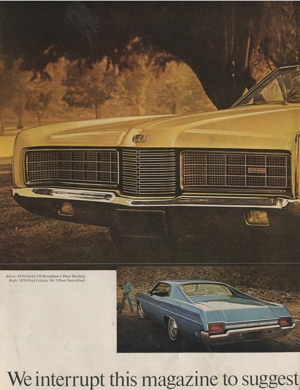 Antique Ford & Mercury Advertisements Collection – 1920s–1980s – 100 Original Vintage Automotive Ads - Lot #1