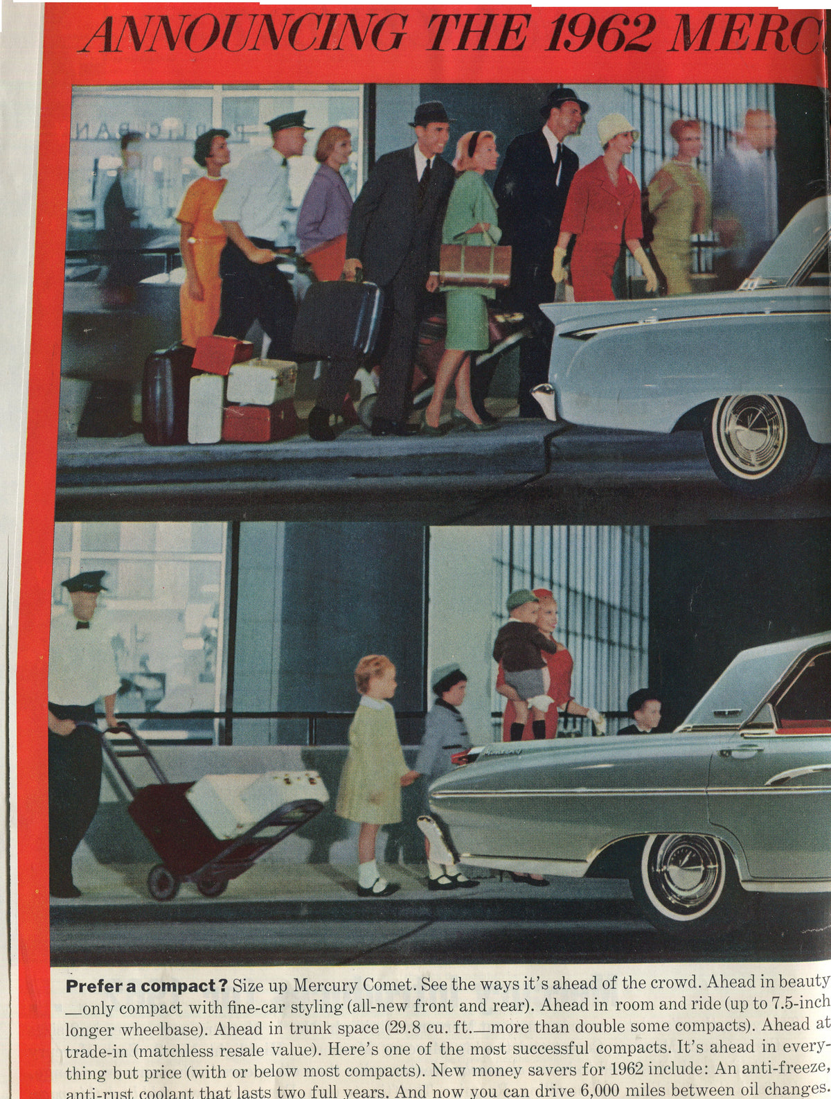 Antique Ford & Mercury Advertisements Collection – 1920s–1980s – 100 Original Vintage Automotive Ads - Lot #1