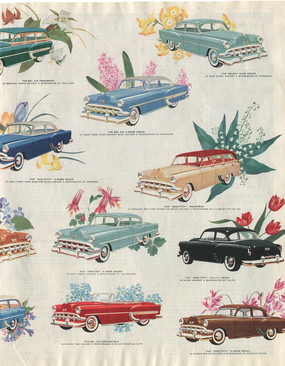 Antique Chevrolet Automobile Advertisements – 80 Original Print Ads, 1924–1992 – Cars, Trucks, WWII, Soap Box Derby & Classic Models