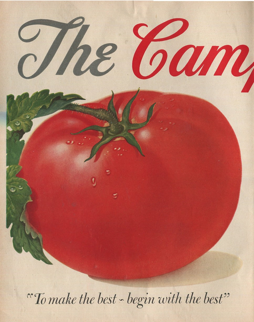 Antique Campbell’s Soup Advertisements – Complete Historical Collection (1927–1971) – 50 Original Vintage Ads - #1