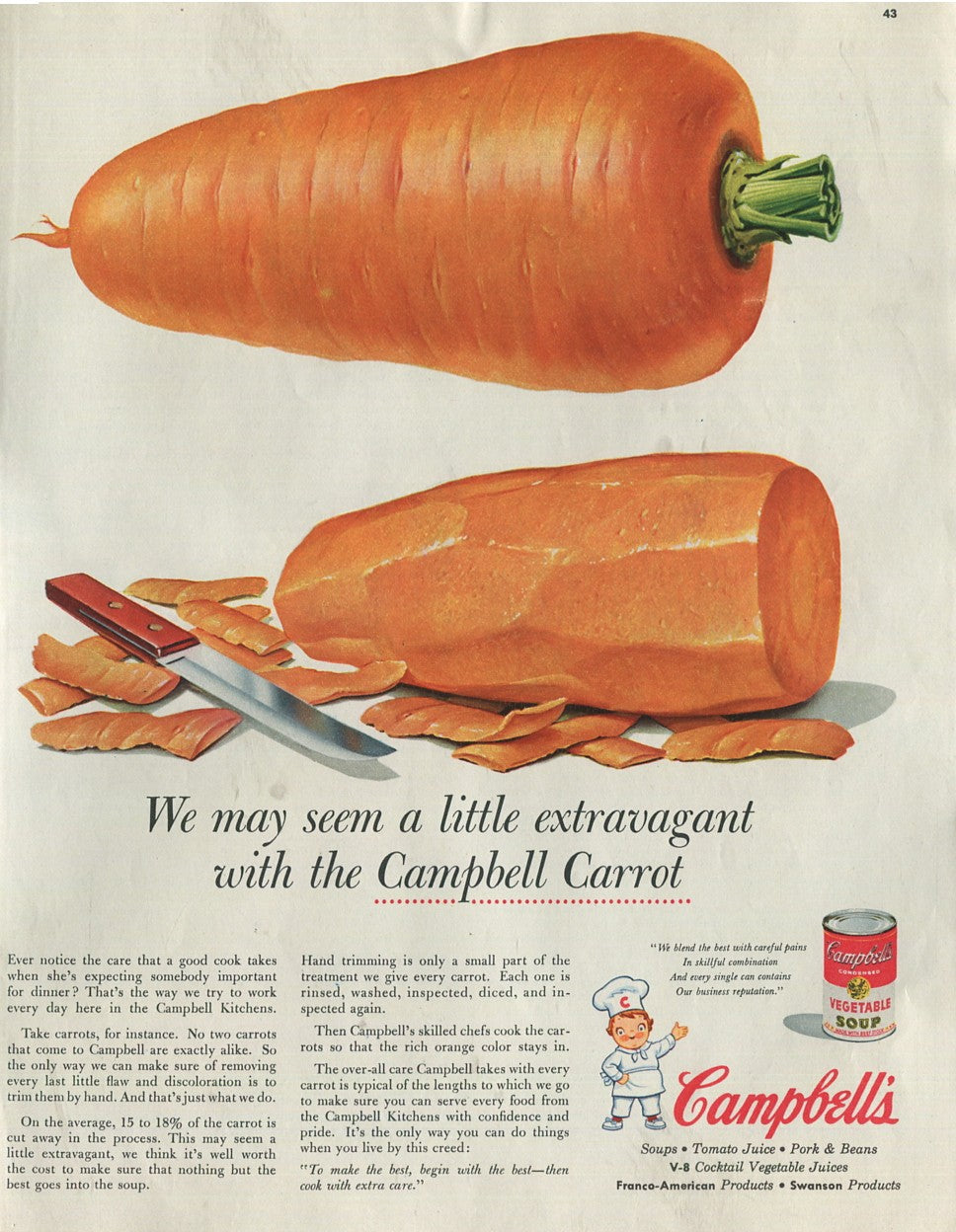 Antique Campbell’s Soup Advertisements – Complete Historical Collection (1927–1971) – 50 Original Vintage Ads - #1