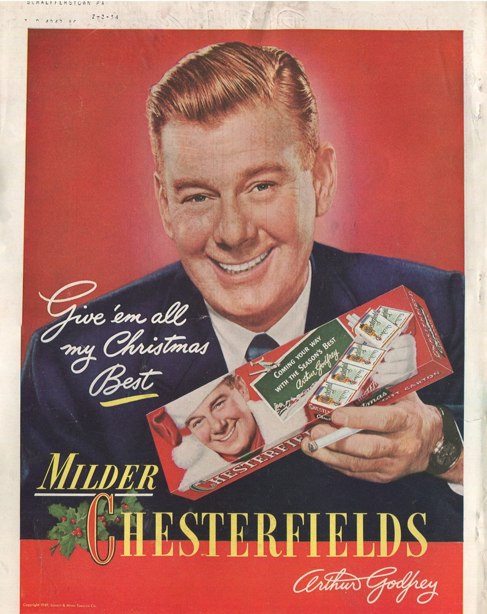 Antique Advertisements – Chesterfield Family of Ads – 20‑Piece Collector’s Set (1937–1965) – Lot #3