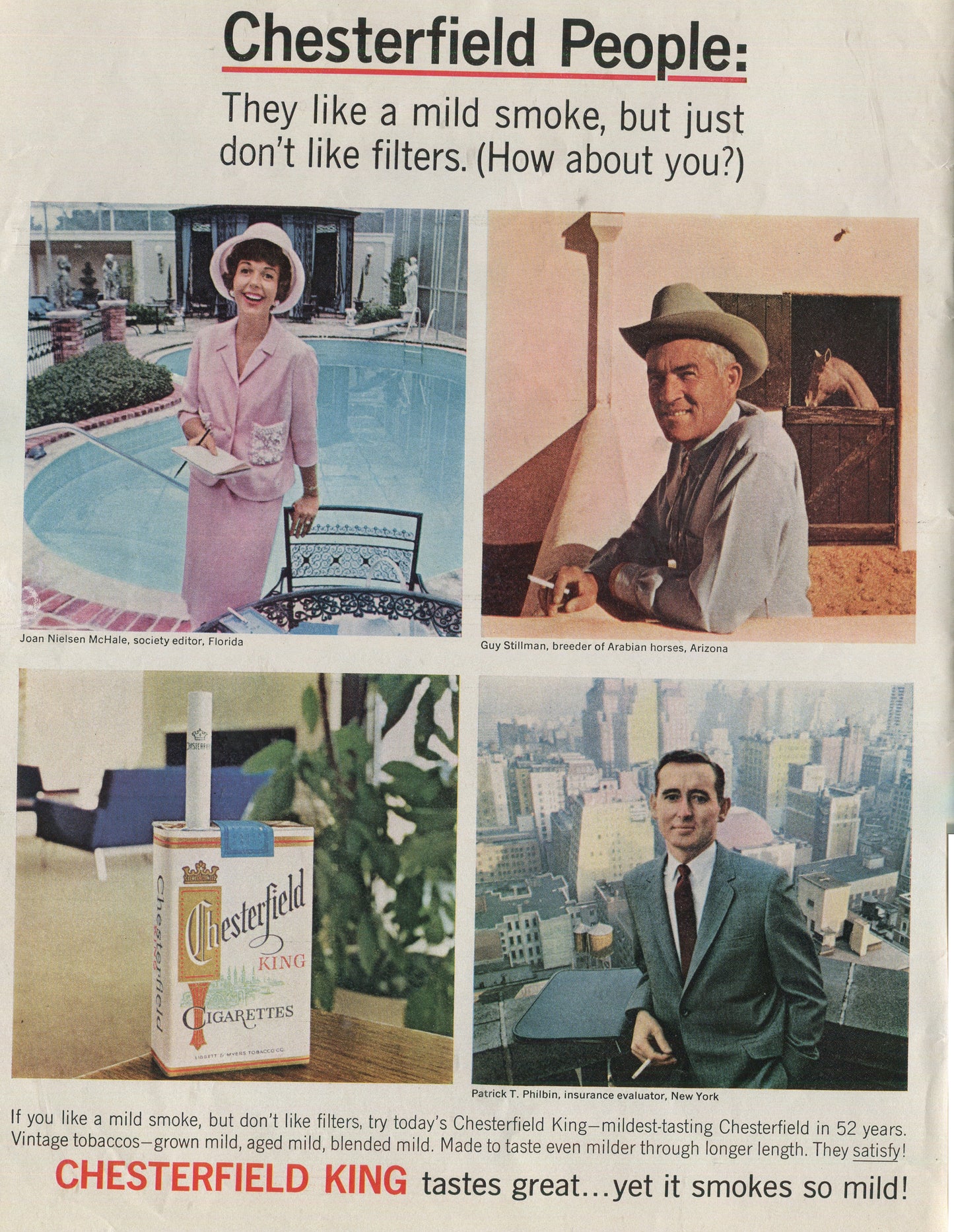 Antique Advertisements – Chesterfield Family of Ads – 20‑Piece Collector’s Set (1937–1965) – Lot #3