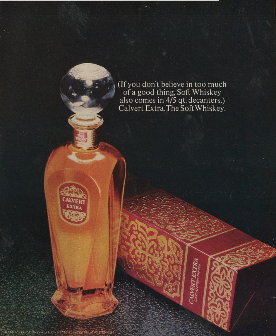 Antique Advertisements – Calvert Family of Ads (1941–1972) – Master Lot of 40 Ads - Lot #1