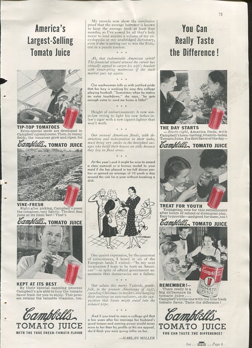 Antique Campbell’s Soup Advertisements – Complete Historical Collection (1927–1971) – 50 Original Vintage Ads - #1