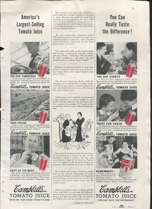 Antique Campbell’s Soup Advertisements – Complete Historical Collection (1927–1971) – 50 Original Vintage Ads - #1