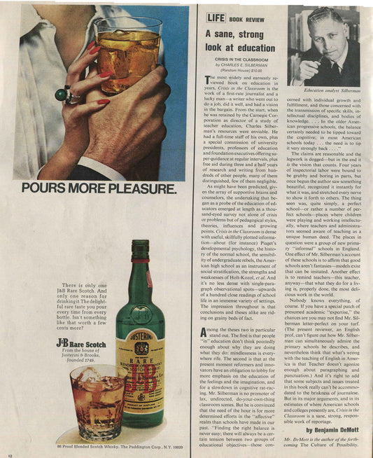 Antique J&B Rare Scotch Whiskey Advertisements – Complete 10‑Ad Family Set (1960s–1970s) #1
