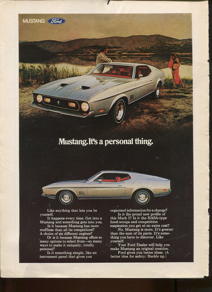 Antique Ford & Mercury Advertisements Collection – 1920s–1980s – 100 Original Vintage Automotive Ads - Lot #1