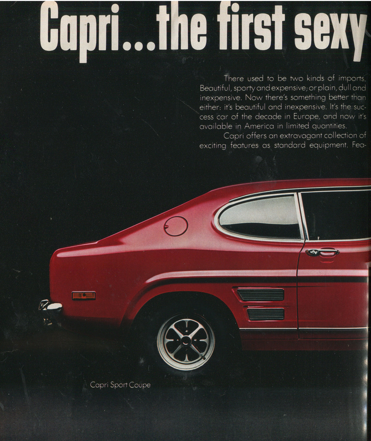 Lincoln & Mercury Vintage Advertising Collection – 60 Original Magazine Ads (1930–1974) – Continental, Capri, Cougar, Montego, Comet & More - Lot #1
