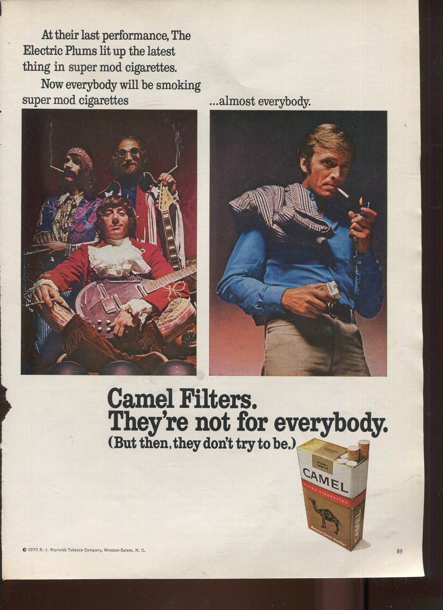 Antique Camel Cigarettes Advertisements (10 Total) – 1930s–1970s – Lot #1