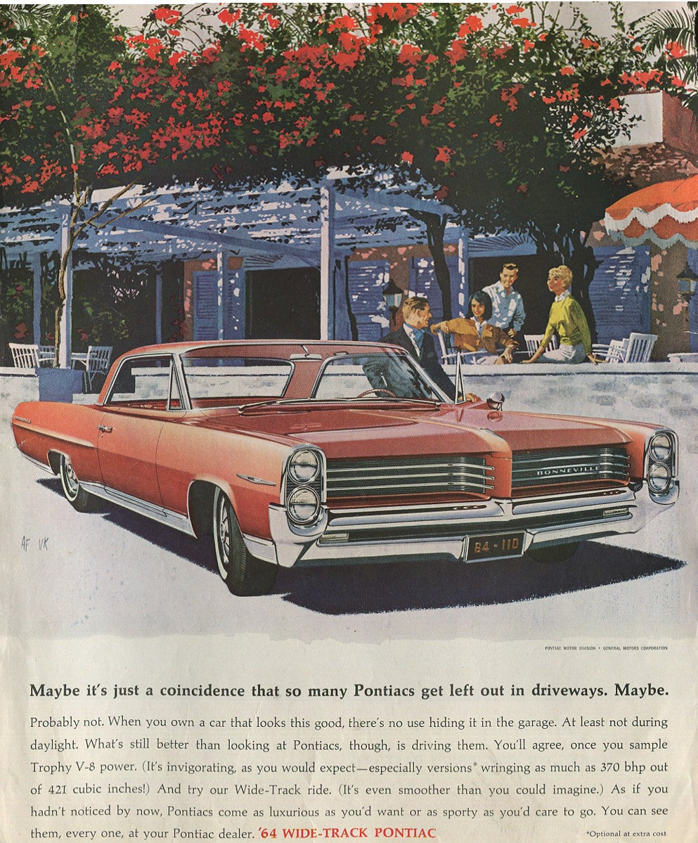 Antique Advertisements – Pontiac Family of Advertisements – Combined Master Lot (30 Original Ads, 1940s–1970s) - #1