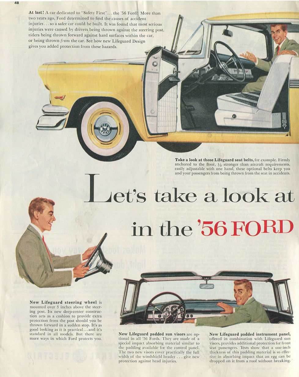 Antique Ford & Mercury Advertisements Collection – 1920s–1980s – 100 Original Vintage Automotive Ads - Lot #1