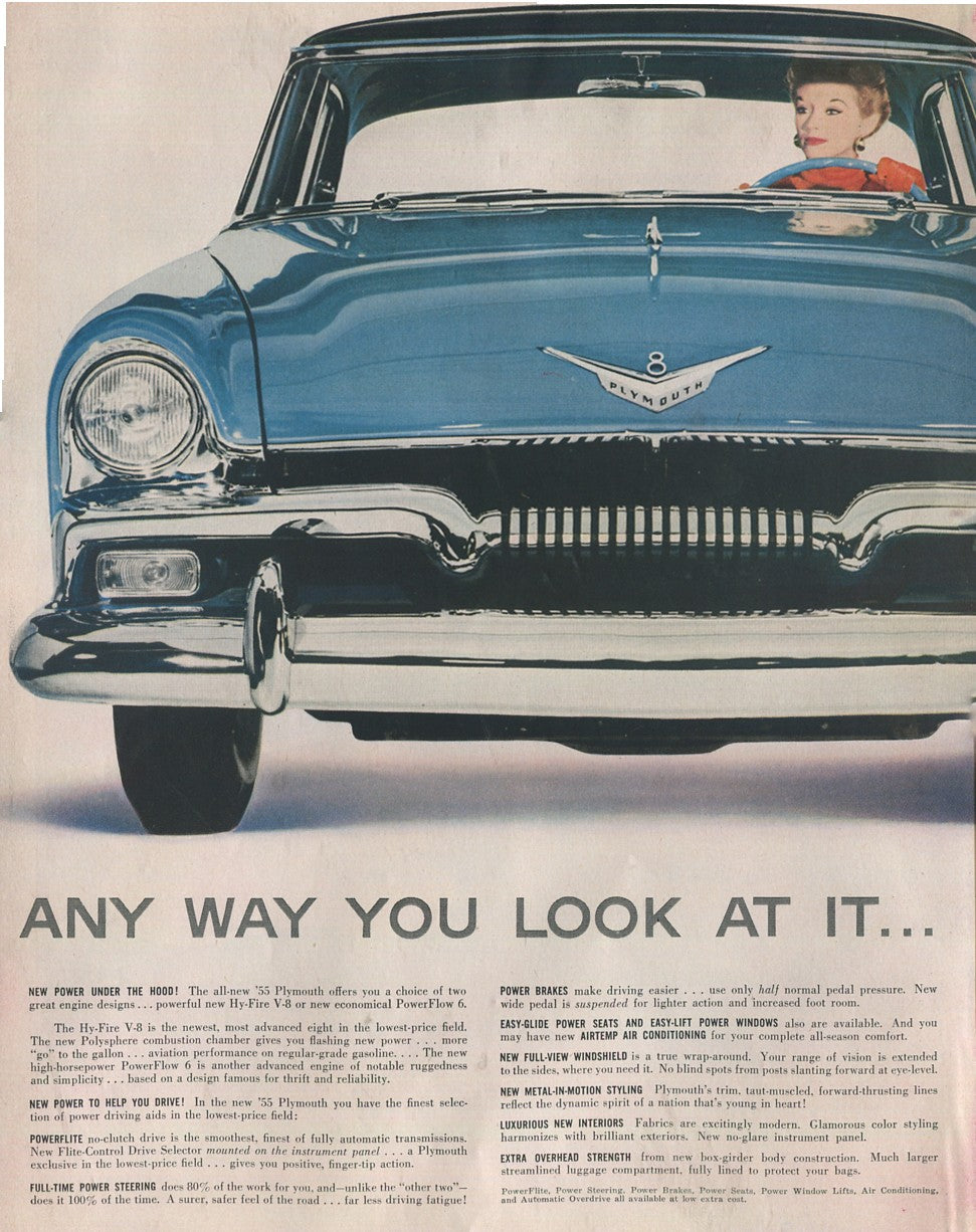 Vintage Plymouth Automobile Print Ads – Collection of 30 Original Magazine Advertisements (1934–1974) - Lot #1