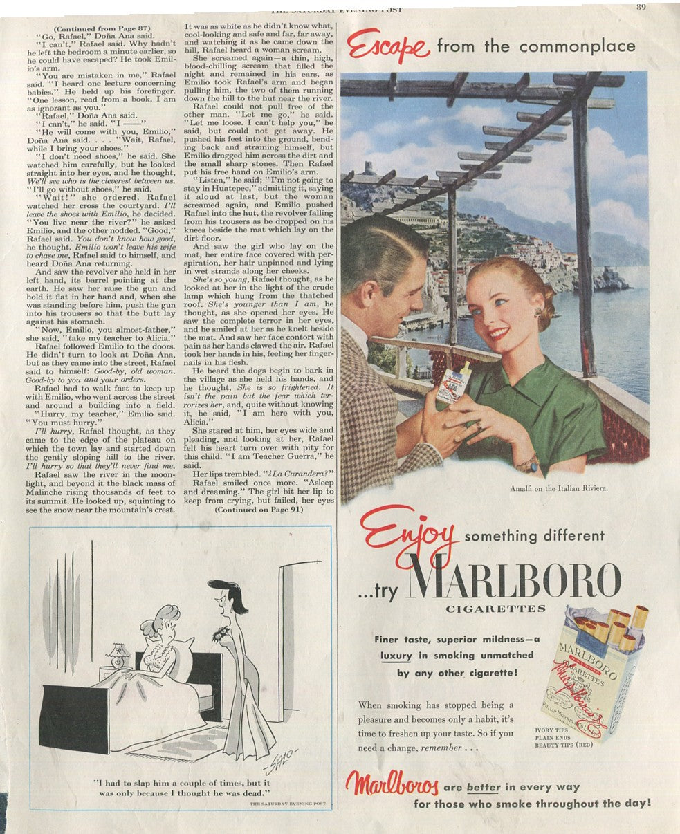 Antique Marlboro Cigarette Advertisements – Lot of 20 Original Ads (1958–1988) – Set #2
