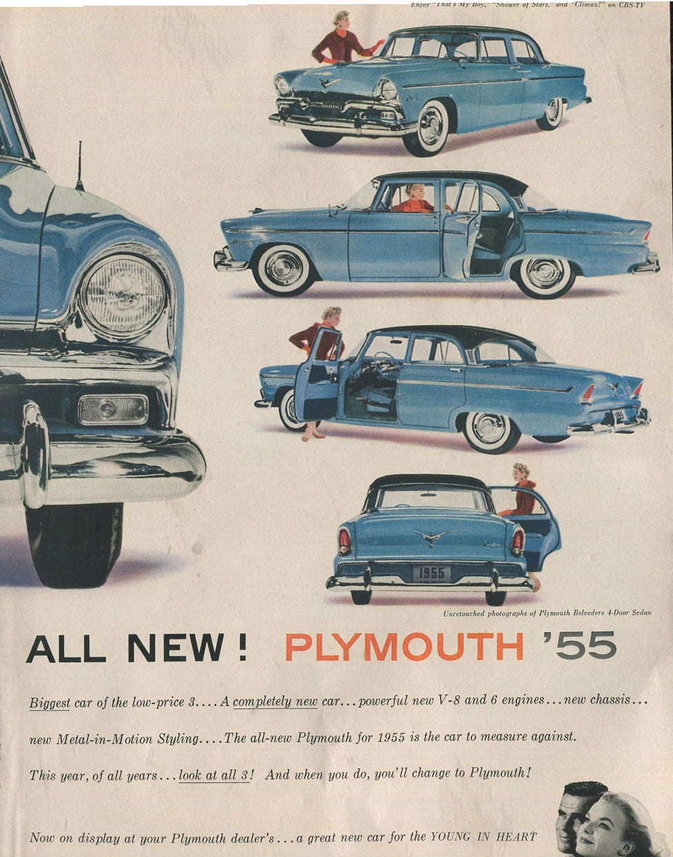 Vintage Plymouth Automobile Print Ads – Collection of 30 Original Magazine Advertisements (1934–1974) - Lot #1