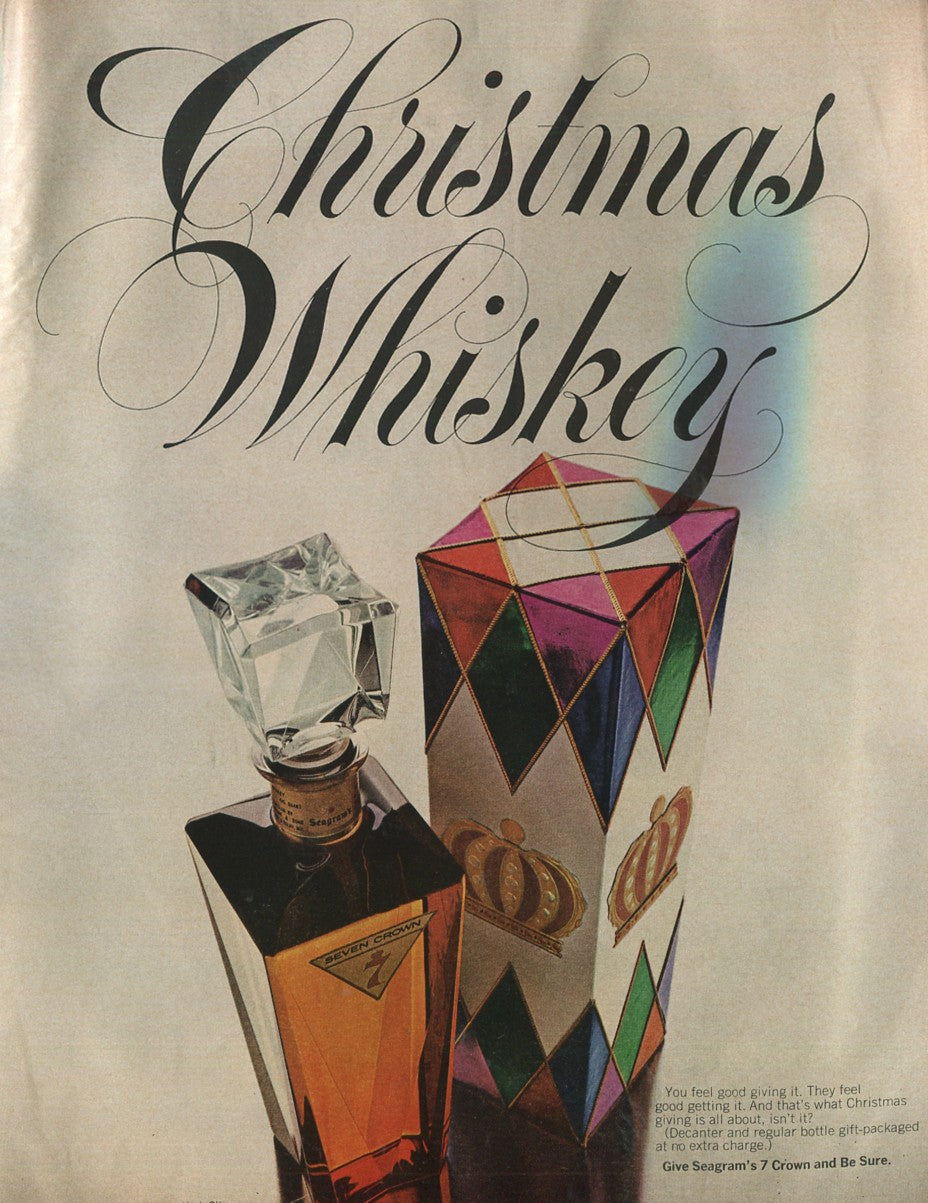 Antique Seagram’s Whiskey Advertisements – 50‑Ad Master Collection (1937–1972) – Canadian, American & Scotch – Historical Lot