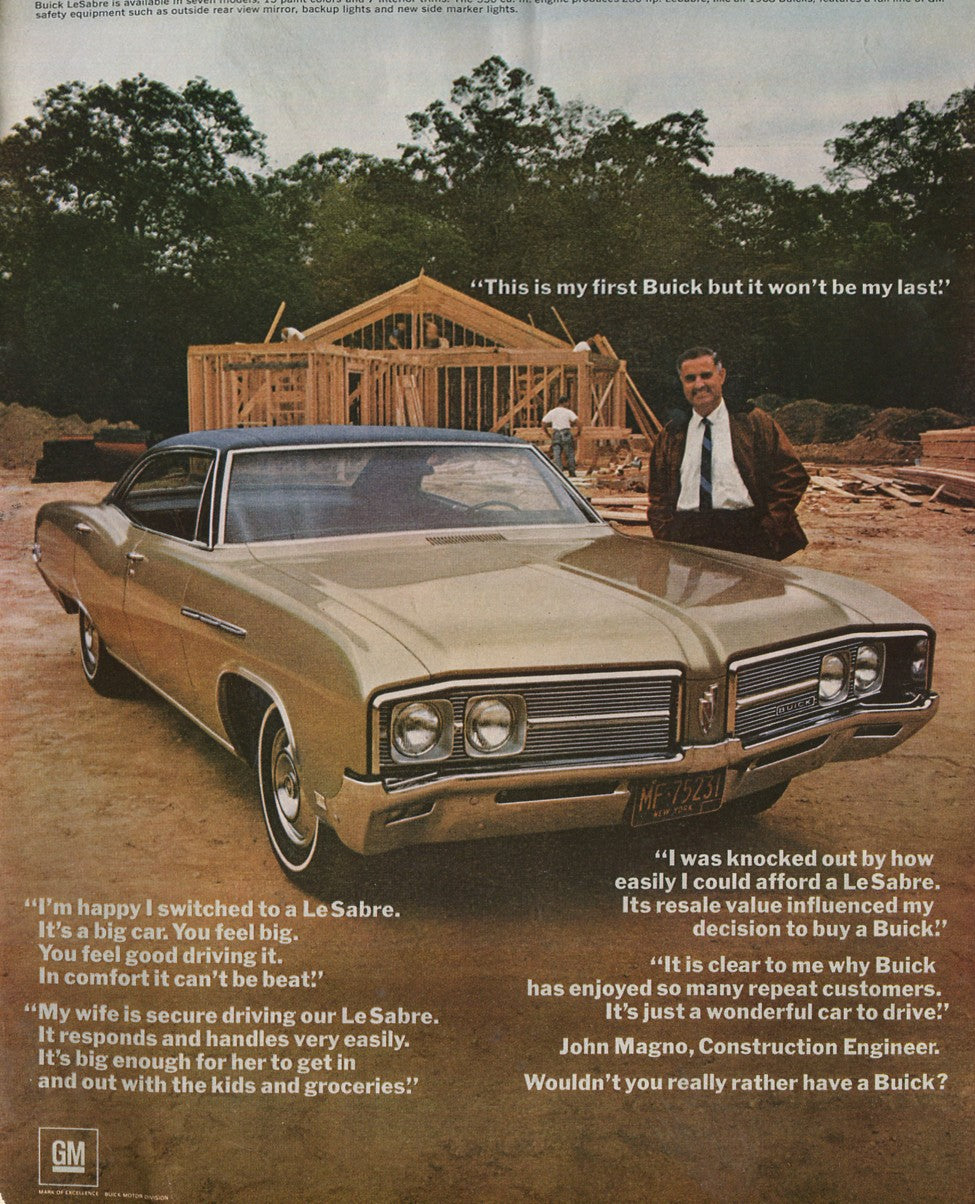 Antique Buick Advertisements – 20 Original GM Ads (1925–1972) – Lot #1