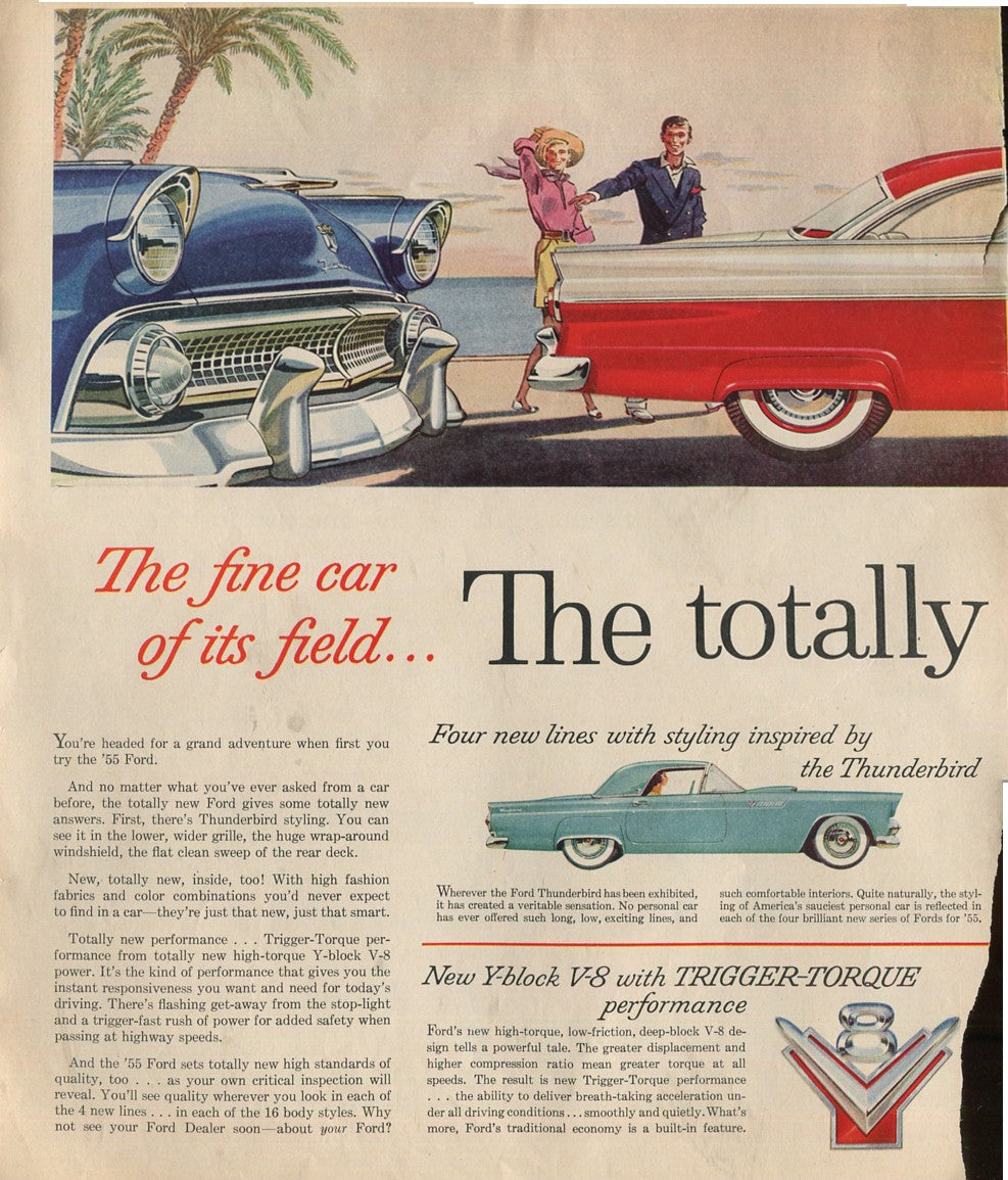 Antique Ford & Mercury Advertisements Collection – 1920s–1980s – 100 Original Vintage Automotive Ads - Lot #1