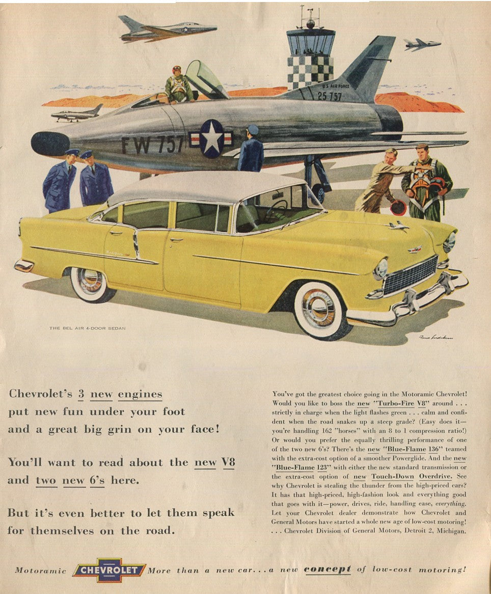 Antique Chevrolet Automobile Advertisements – 80 Original Print Ads, 1924–1992 – Cars, Trucks, WWII, Soap Box Derby & Classic Models