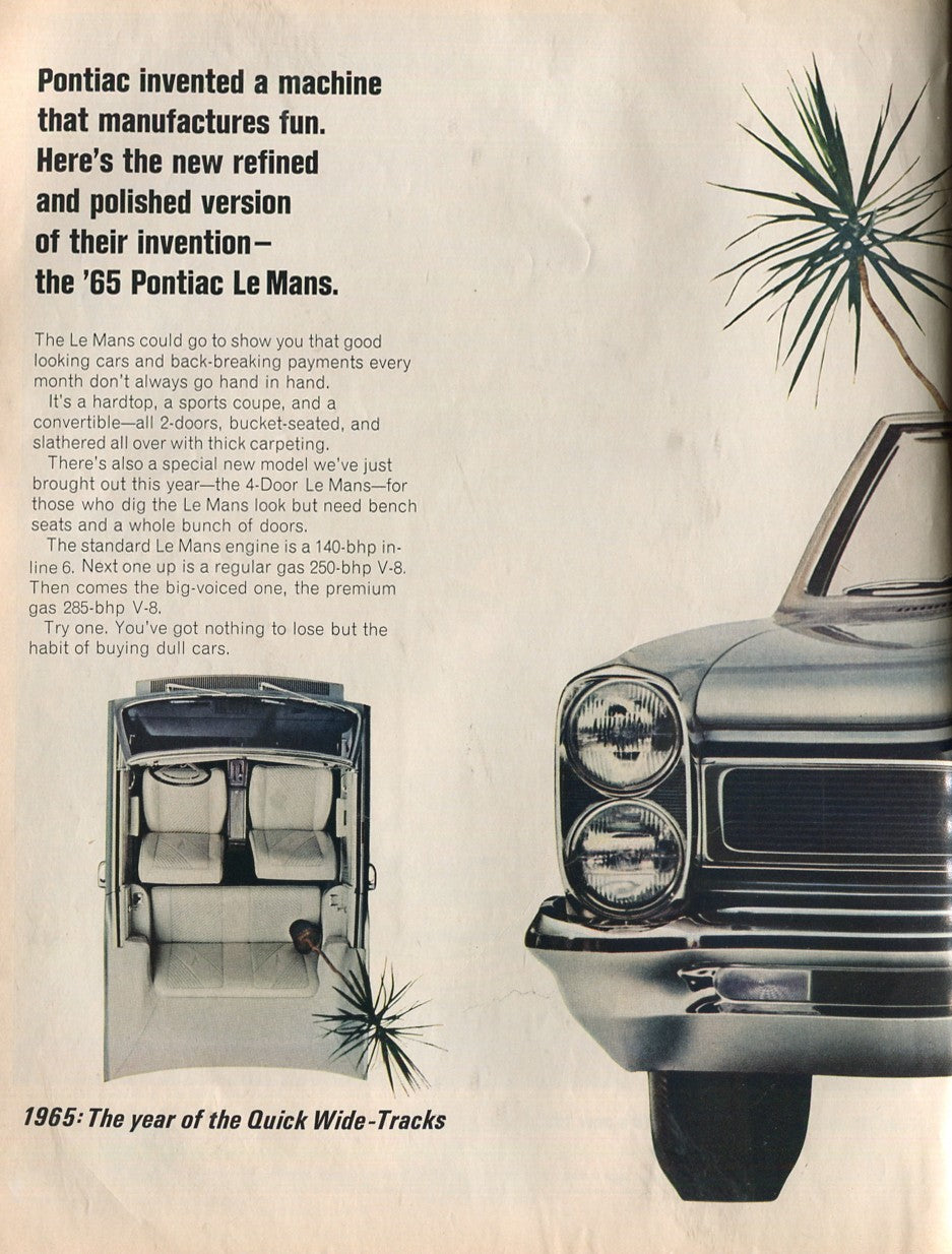 Antique Advertisements – Pontiac Family of Advertisements – Combined Master Lot (30 Original Ads, 1940s–1970s) - #1