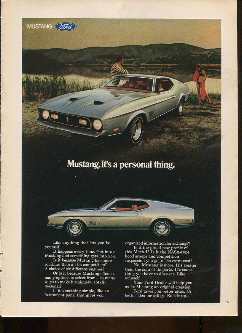 Antique Ford & Mercury Advertisements Collection – 1920s–1980s – 100 Original Vintage Automotive Ads - Lot #1