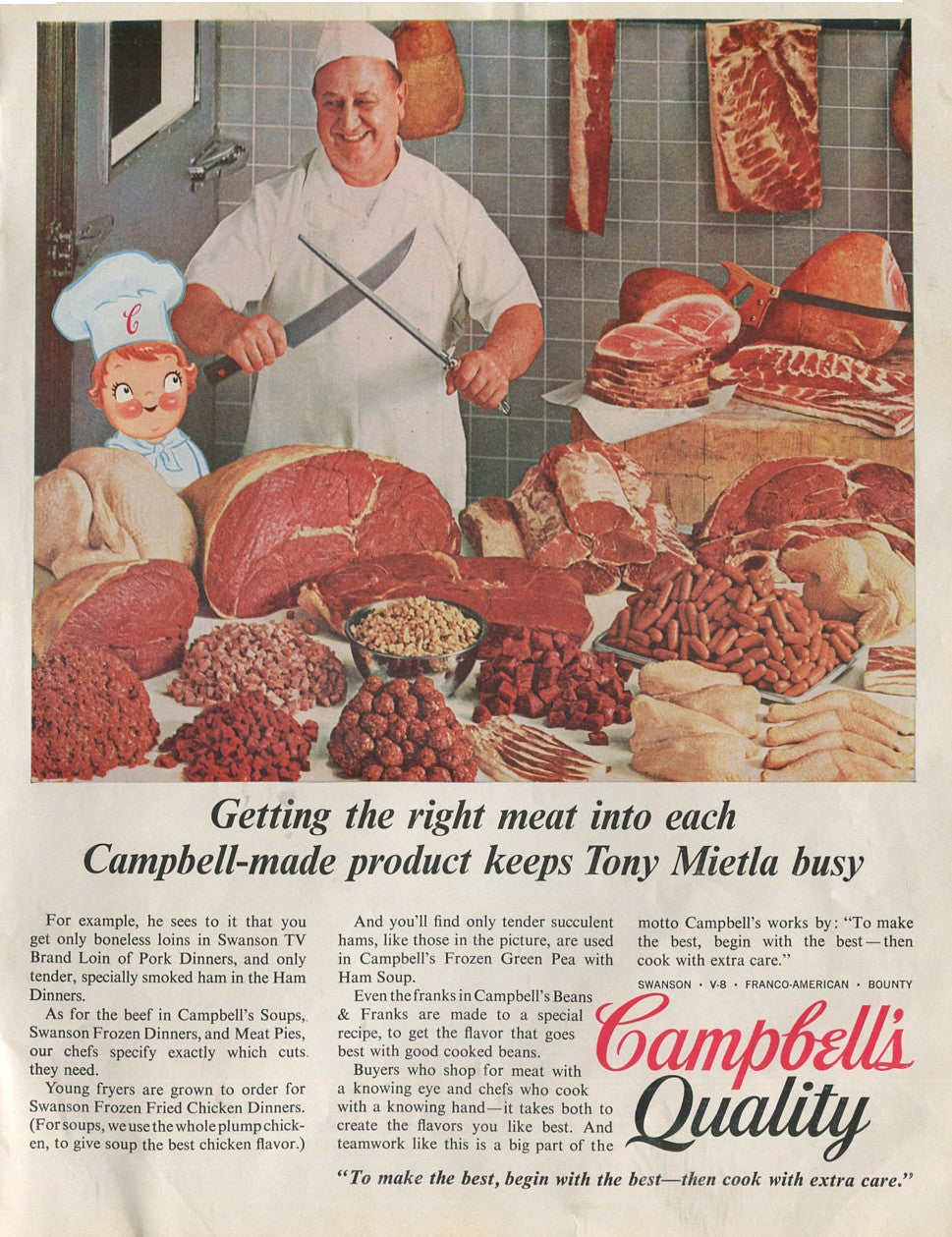 Antique Campbell’s Soup Advertisements – Complete Historical Collection (1927–1971) – 50 Original Vintage Ads - #1