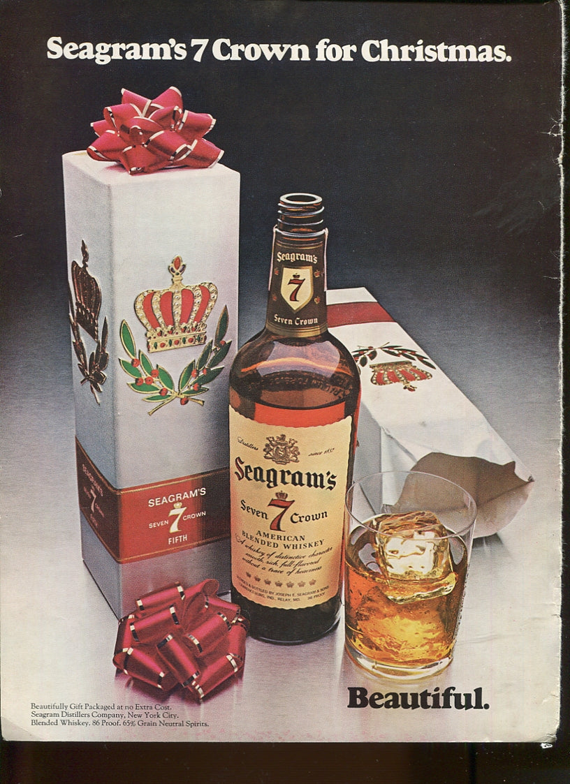 Antique Seagram’s Whiskey Advertisements – 50‑Ad Master Collection (1937–1972) – Canadian, American & Scotch – Historical Lot