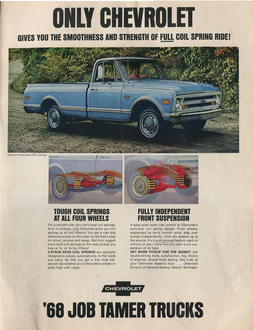 Antique Chevrolet Automobile Advertisements – 80 Original Print Ads, 1924–1992 – Cars, Trucks, WWII, Soap Box Derby & Classic Models