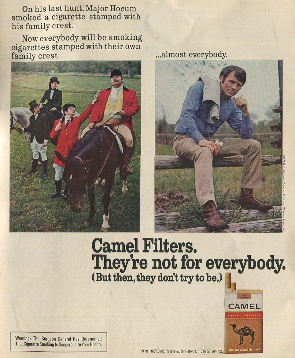 Antique Camel Cigarettes Advertisements – Family Collection (10 Ads, 1930s–1970s) – Lot #2