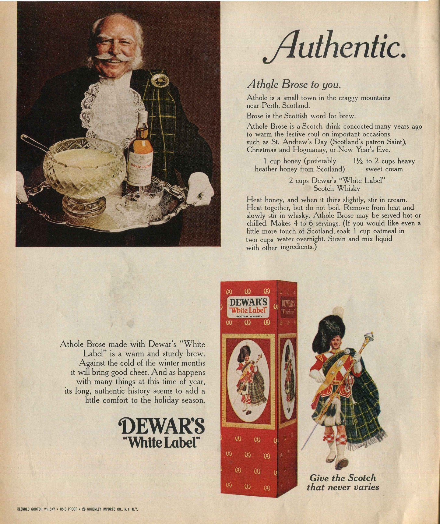 Antique Dewar’s Scotch Whisky Advertisements – 10‑Piece Historical Collection (1940s–1980s) – Set #1