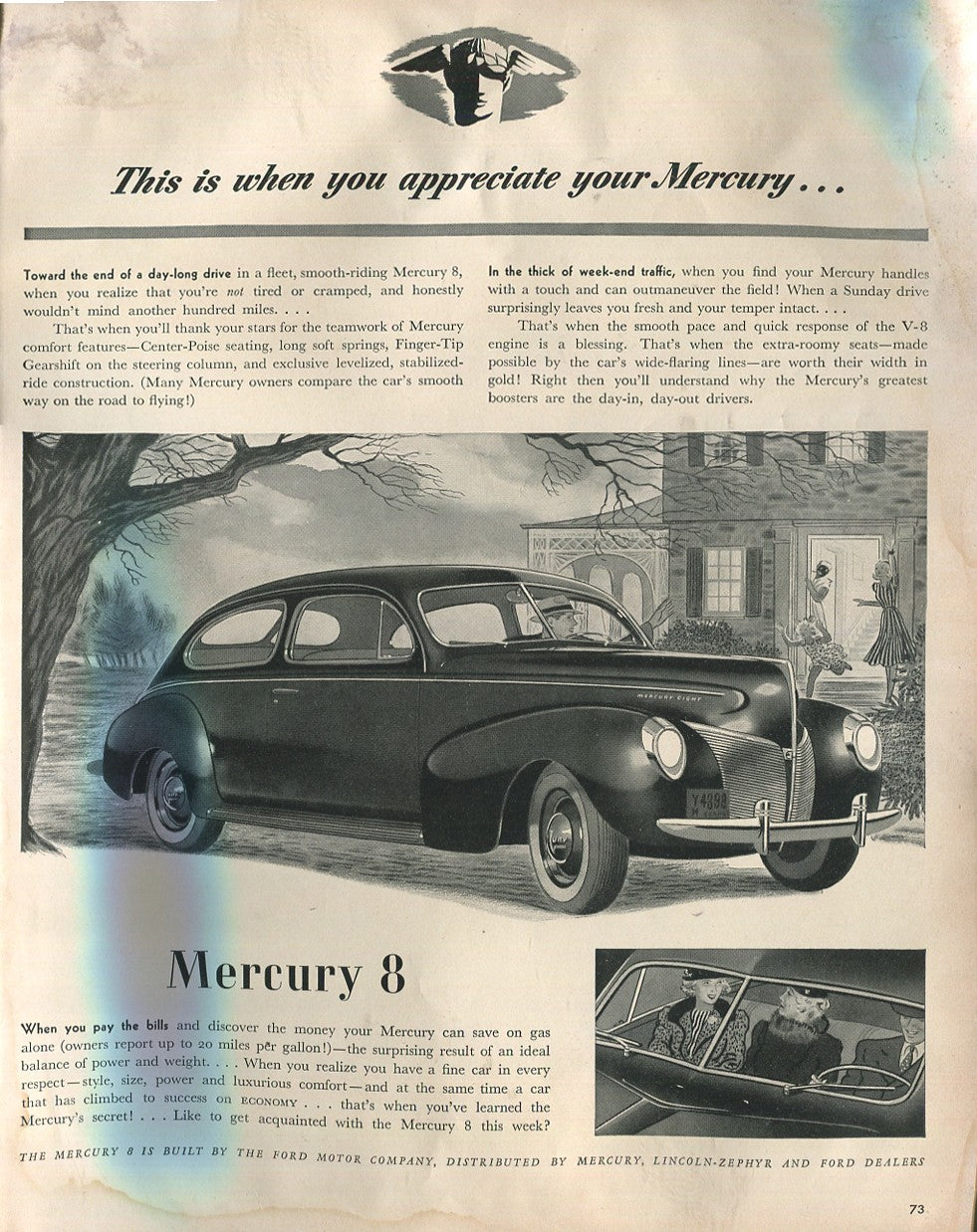 Antique Ford & Mercury Advertisements Collection – 1920s–1980s – 100 Original Vintage Automotive Ads - Lot #1