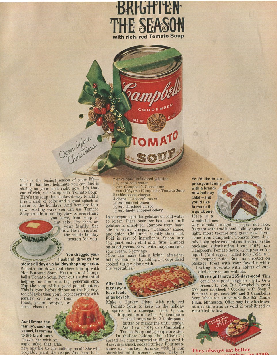 Antique Campbell’s Soup Advertisements – Complete Historical Collection (1927–1971) – 50 Original Vintage Ads - #1
