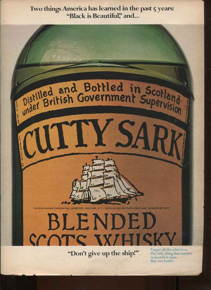 Cutty Sark Scotch Whisky Advertising Lot – 10 Original Magazine Ads (1959–1975) - #1